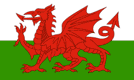 Das Wappen von Wales